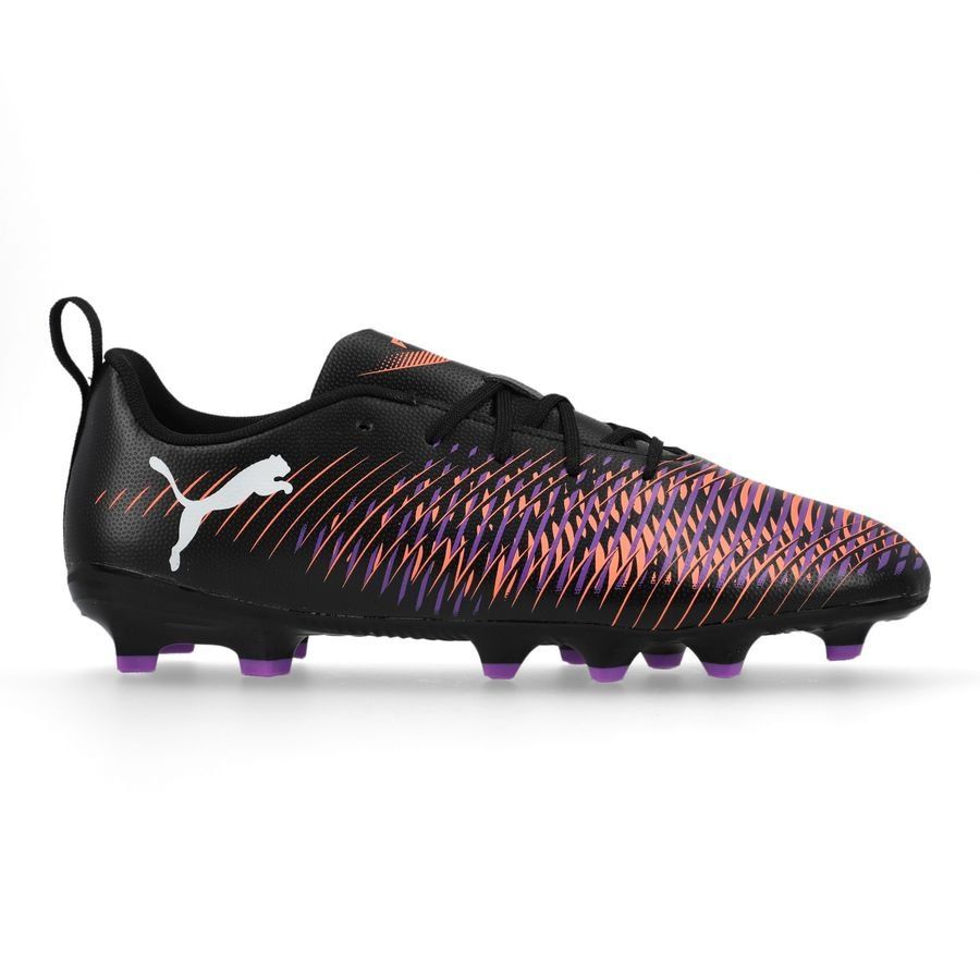 PUMA Future 8 Play FG/AG Unlimited - Noir/Blanc/Glowing Red Enfant