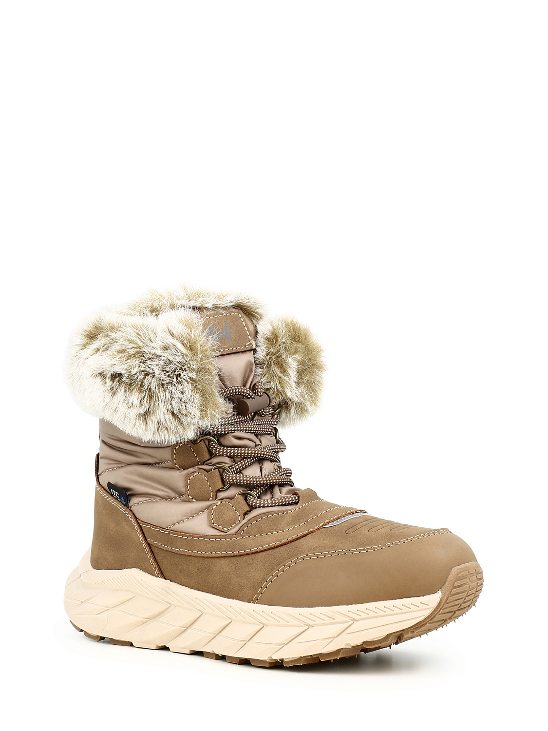 Leaf Solna fur waterproof brown