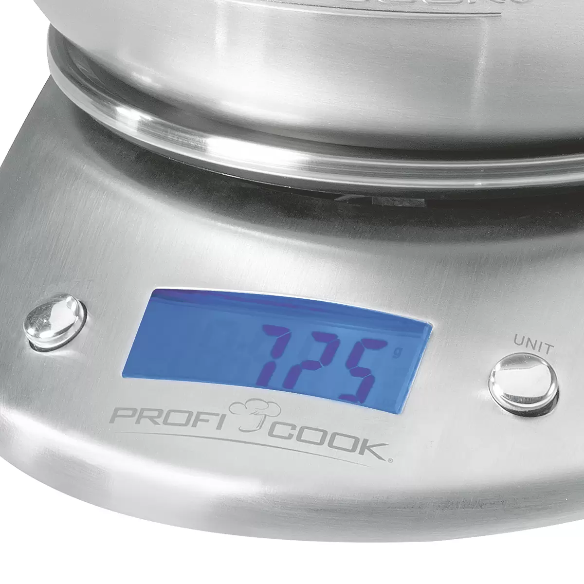 Digitale Küchenwaage Profi Cook PC-KW 1040 Silber