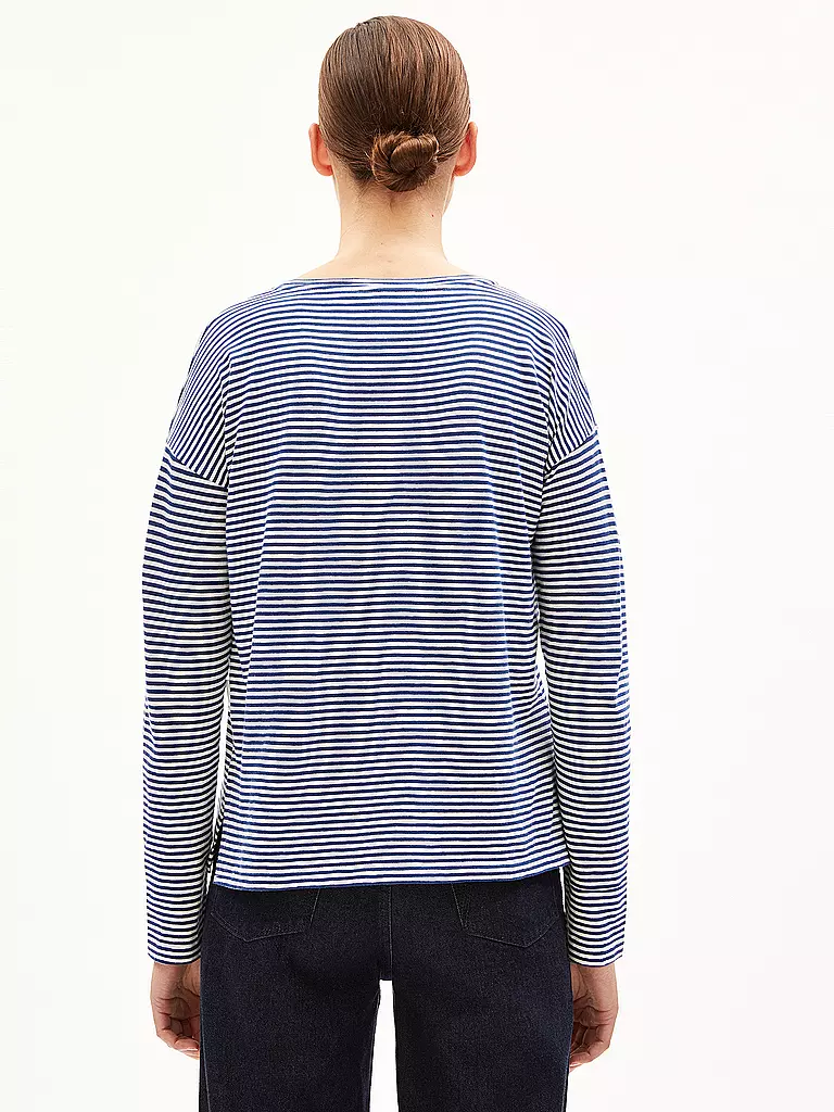 ARMEDANGELS Langarmshirt XIANAA blau