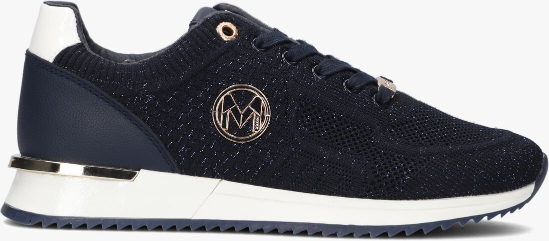 MEXX blauwe mexx lage sneakers gitte glitter