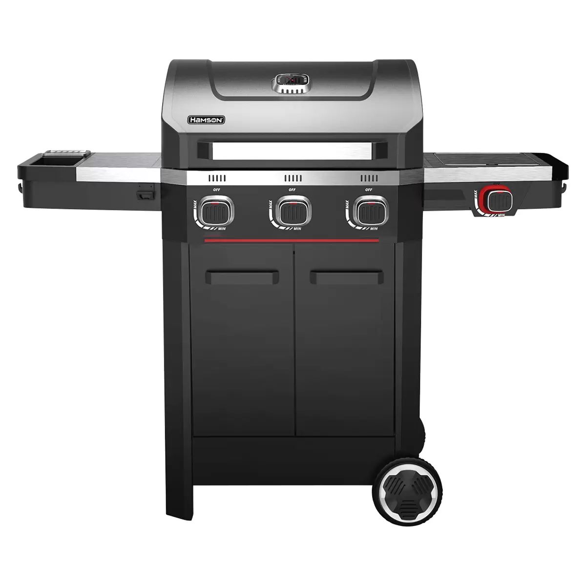 Gasgrill Hamson Mercury Schwarz