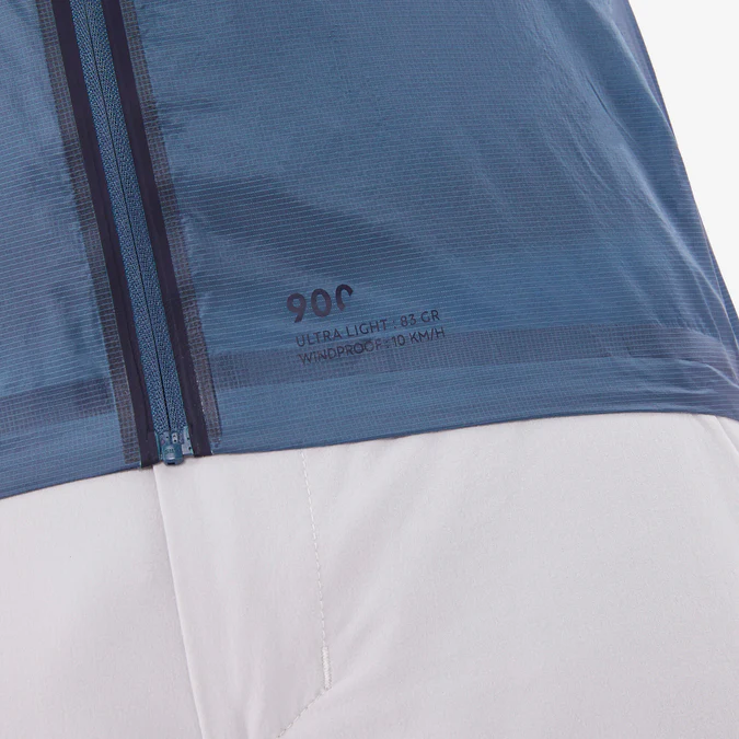 Decathlon Quechua - Jaqueta corta-vento leve Quechua MH900 para homem