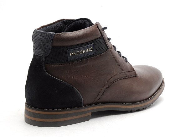 Redskins boots bottine homme elec marron