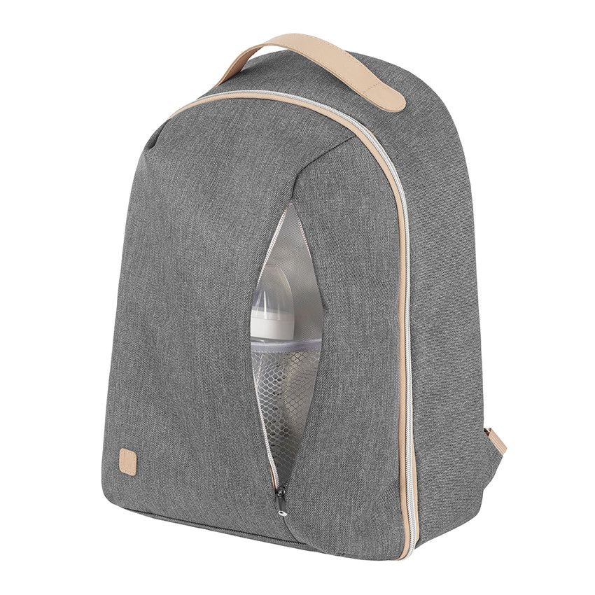 Sac à dos à langer Pyla - Smokey - Ecru