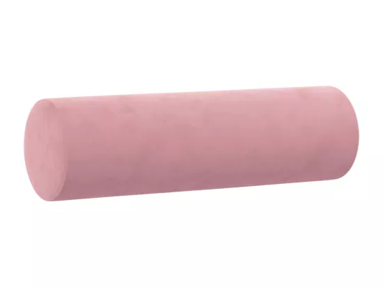 Ensemble de canapés 3 pièces avec coussins rose velours