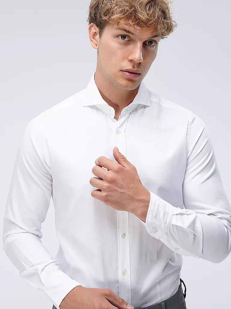 WINDSOR Hemd Slim Fit  weiss