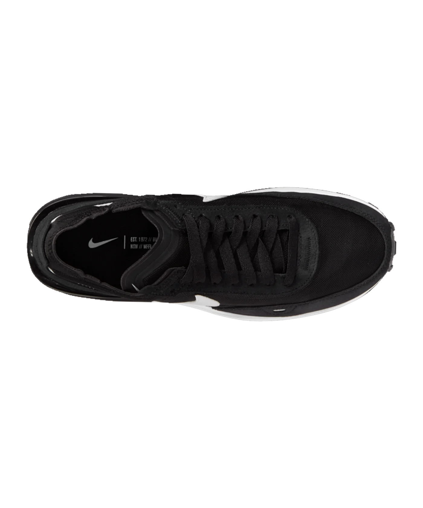 Nike One Waffle Damen Schwarz Weiss F001