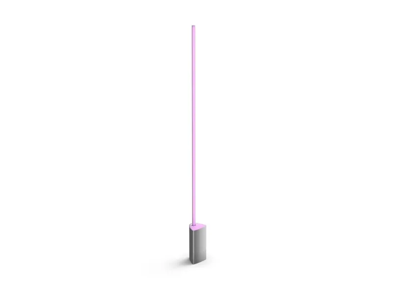 Philips Hue White and Color Ambiance Signe - Gulvlampe - LED - 32 W (tilsvarende 175 W) - 16 millioner farver - 2000-6500 K - aluminium