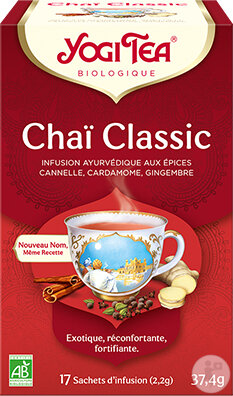 Yogi Tea Classic Chai 17 Sachets Infusion