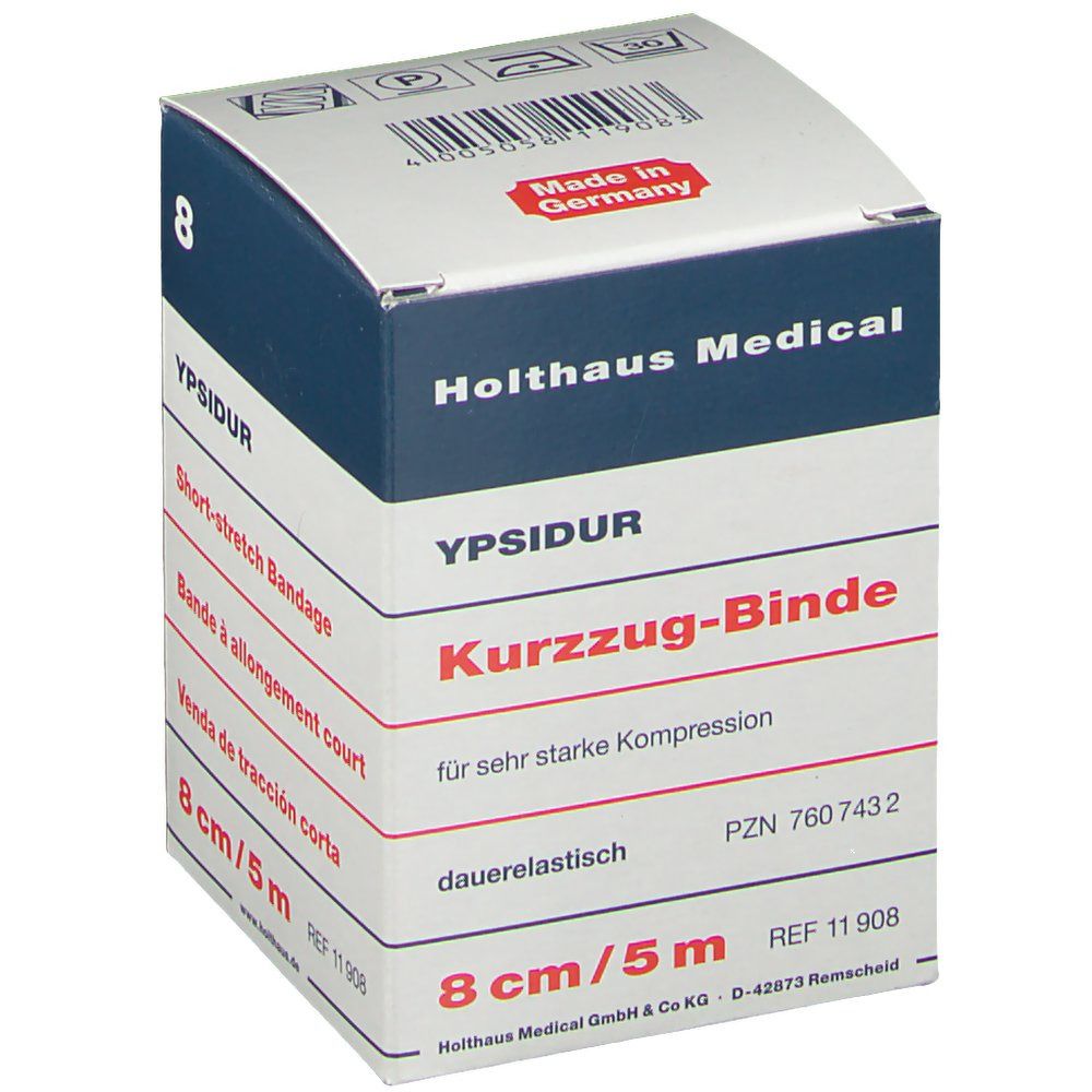 YPSIDUR® Kurzzug-Binde 8 cm x 5 m