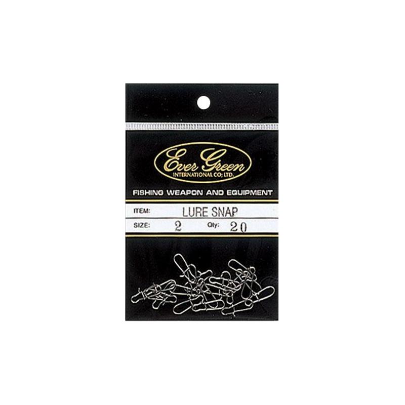 Agrafe Ever Green Lure Snap - Par 20