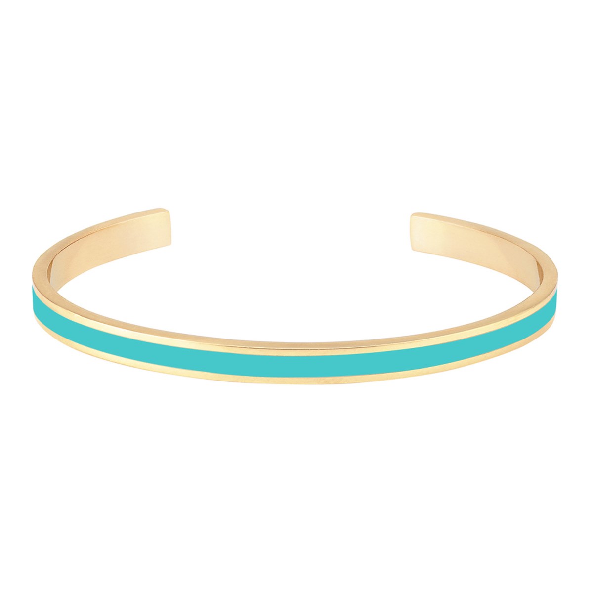 Bracelet jonc ouvert Bangle Up  turquoise
