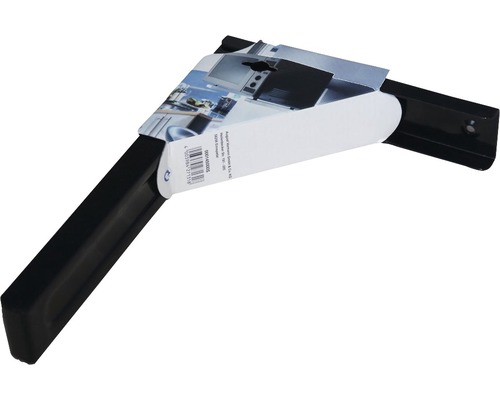Techno-Konsole magnetronbeugel, zwart, 1 stuk