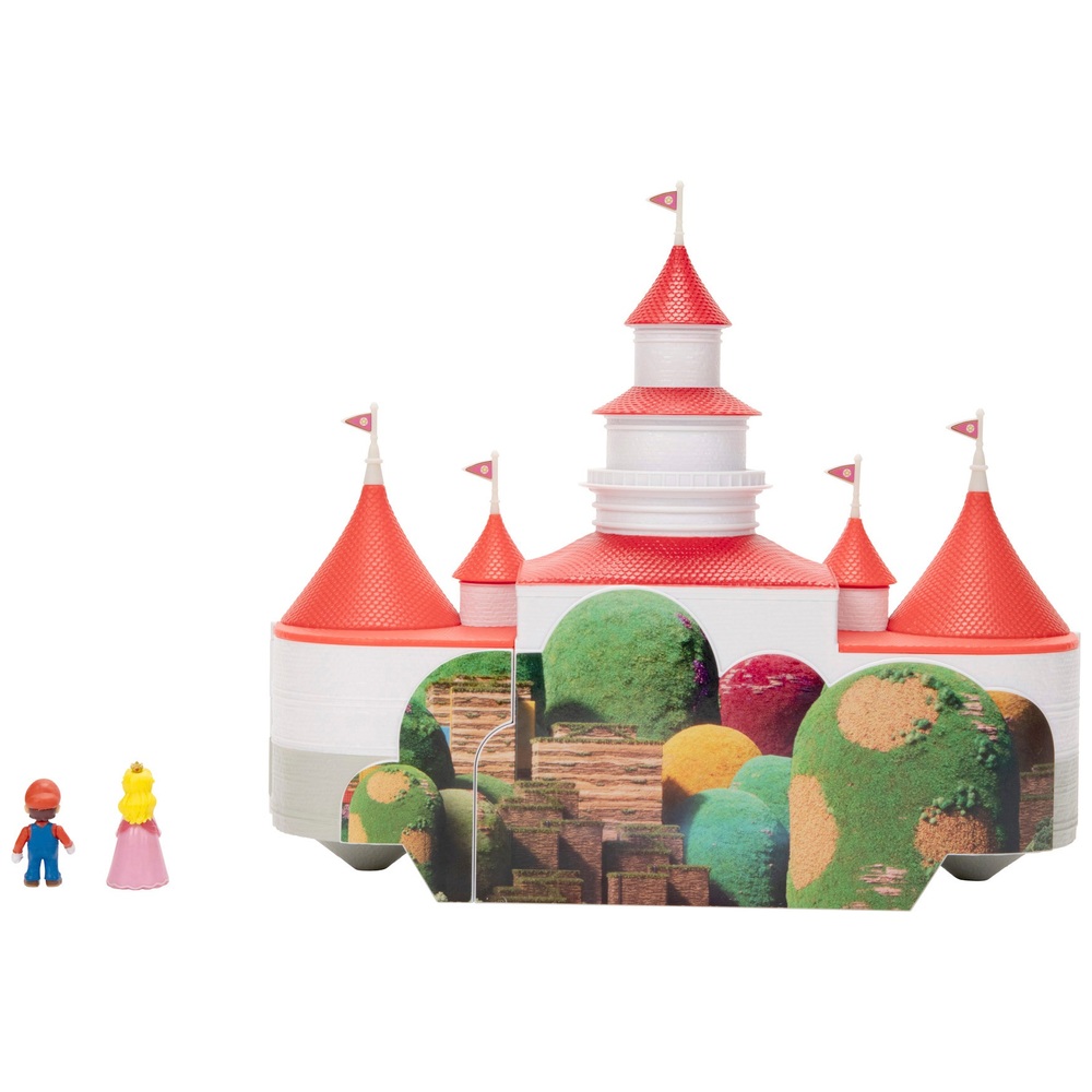 Nintendo Super Mario Movie Pilzkönigreich Schloss-Spielset