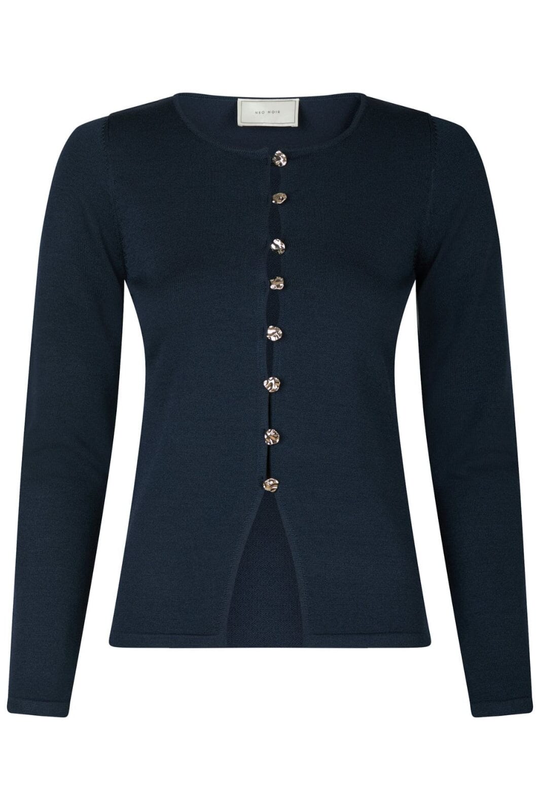 Neo Noir Teller Knit Blouse 163878 dark navy