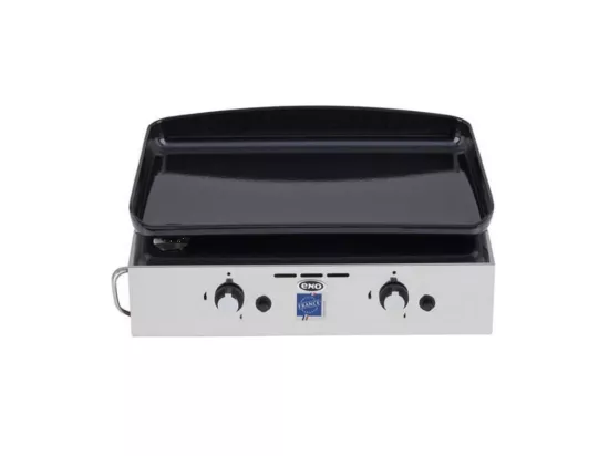Eno Plancha gaz 5000w plaque fonte émaillée 47x36cm - 555032010701