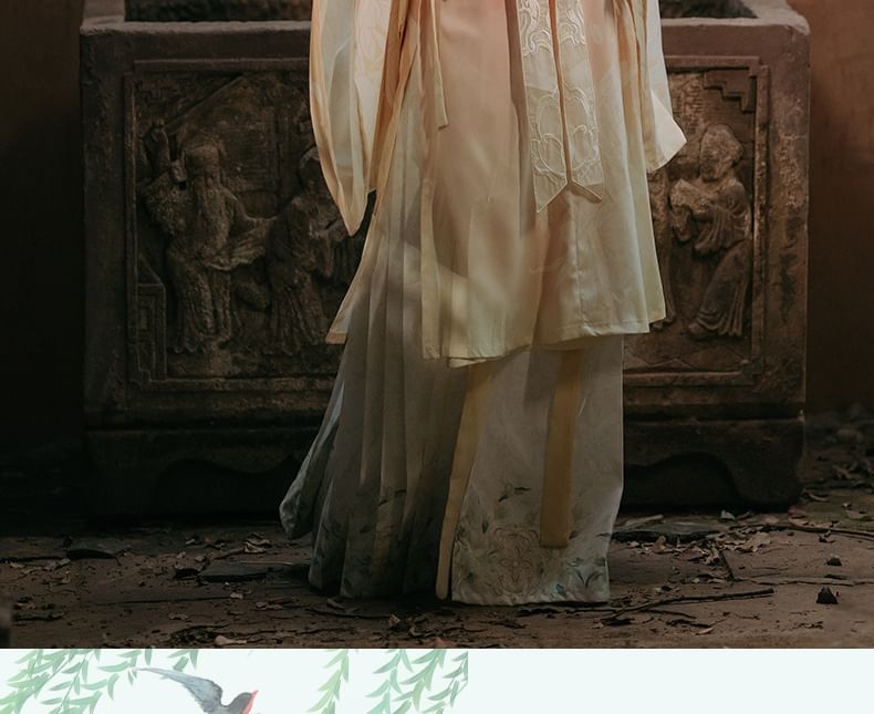 Francoix - Bloemen Hanfu Kostuumset