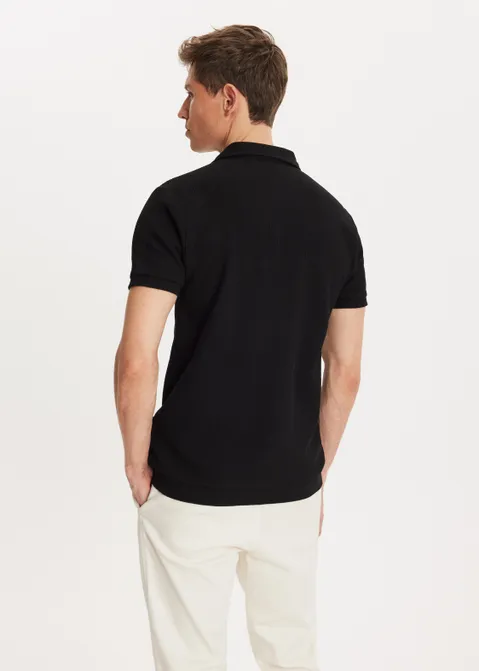 Vest met korte mouwen zwart (ZWART)