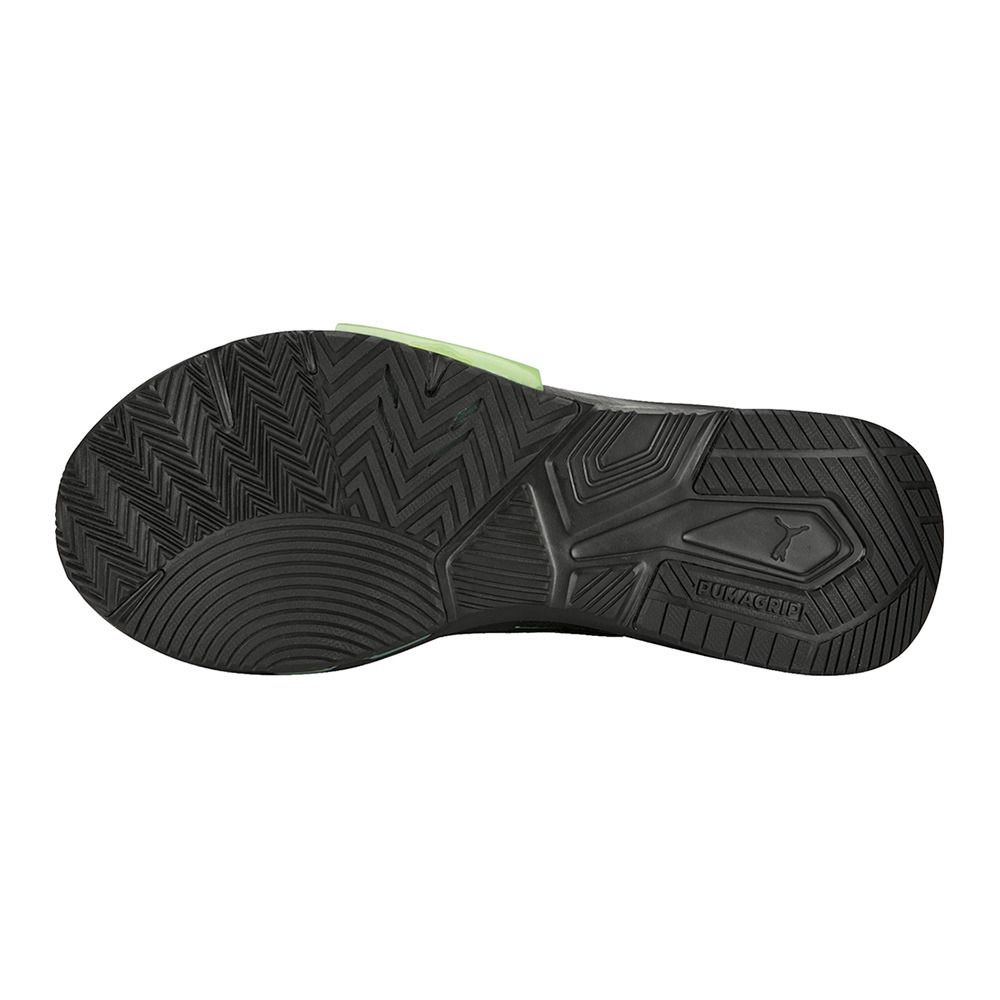Puma PWRFRAME - Chaussures Training Homme puma black/fizzy lime