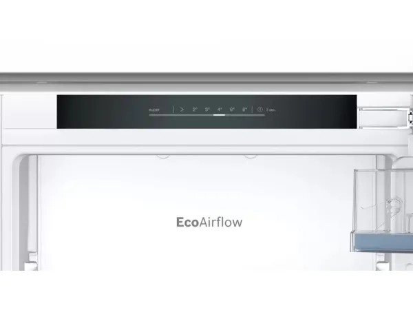 Bosch Serie | 4 KIN86VFE0 - Køleskab/fryser - bund-fryser - til indbygning - niche - bredde: 56 cm - dybde: 55 cm - højde: 177.5 cm - 260 liter - Klasse E - Fladhængsel