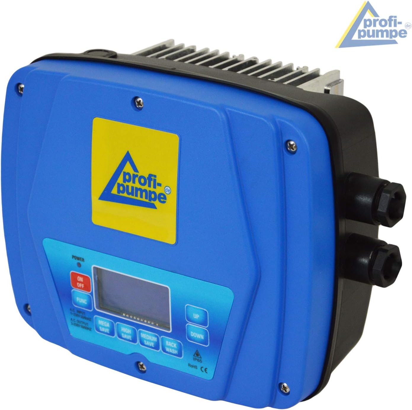 INVERTER-POOL-PUMPENSTEUERUNG 4-1,5KW verkabelt DRUCKSCHALTER Druckwächter Automatic-Controller Durchflusswächter Pumpendruckschalter für Pool Pumpe