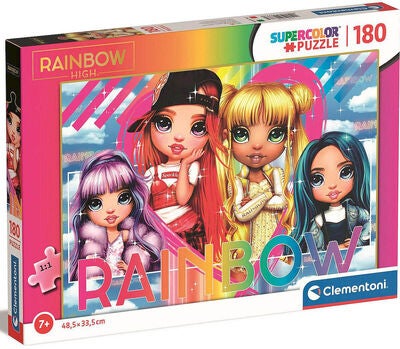 Clementoni Rainbow High Puslespill 180 Brikker