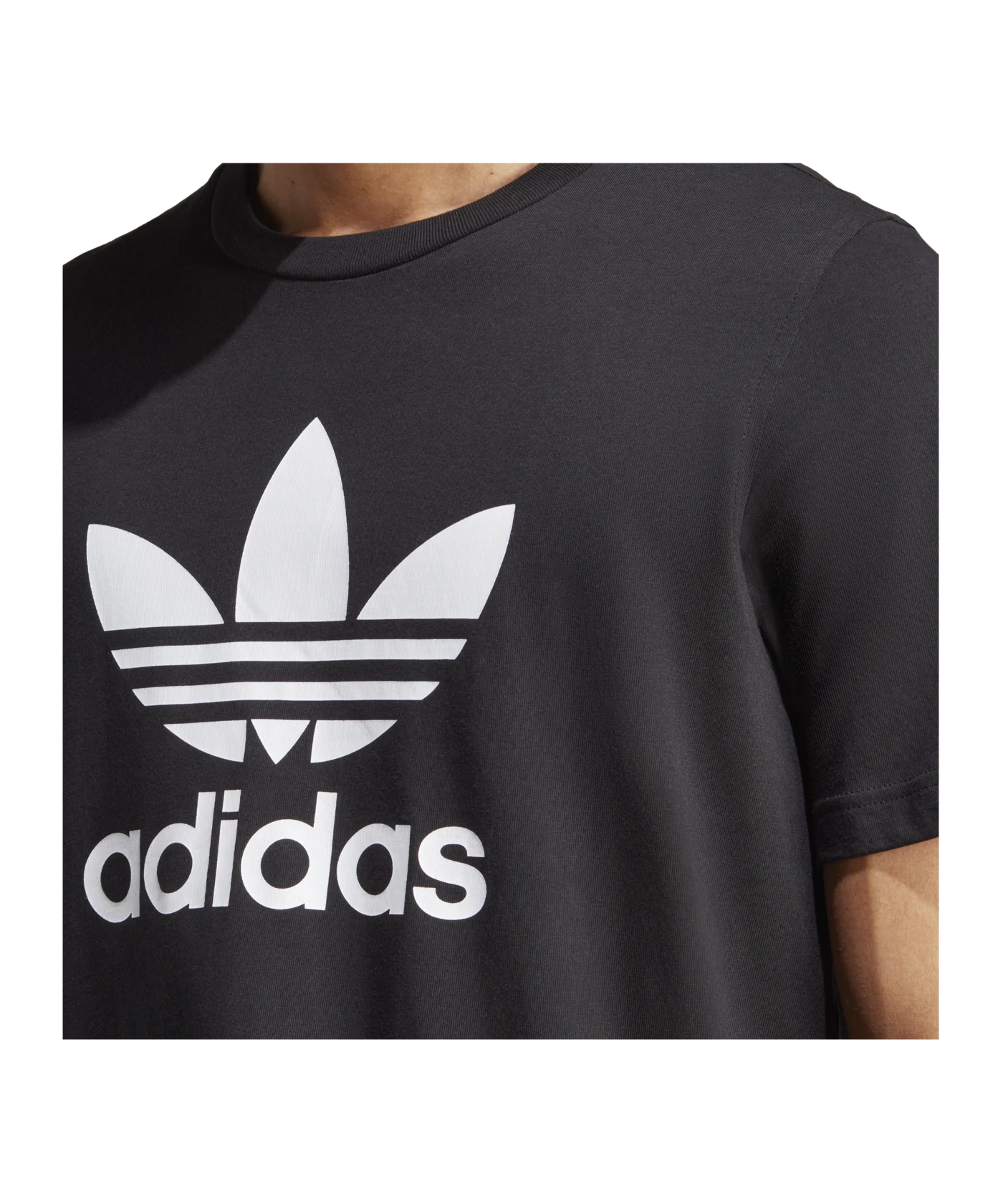 adidas Originals Trefoil T-Shirt Schwarz