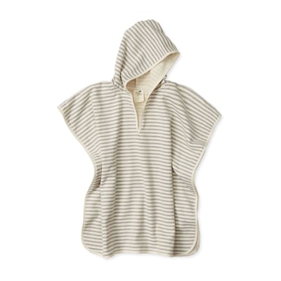 Framsohn Badeponcho Kinder, Fein gestreift