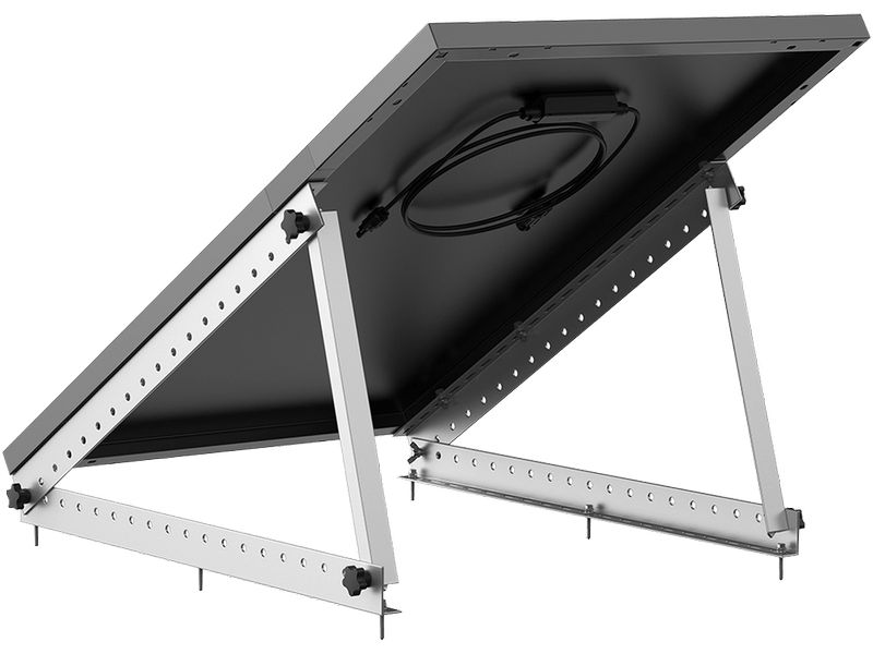 EcoFlow 28'' Kipphalterung für 100W Silber Kipphalterung für EF Solarpanel