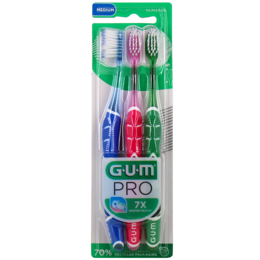 Brosse à dents adulte médium Gum Technique Pro