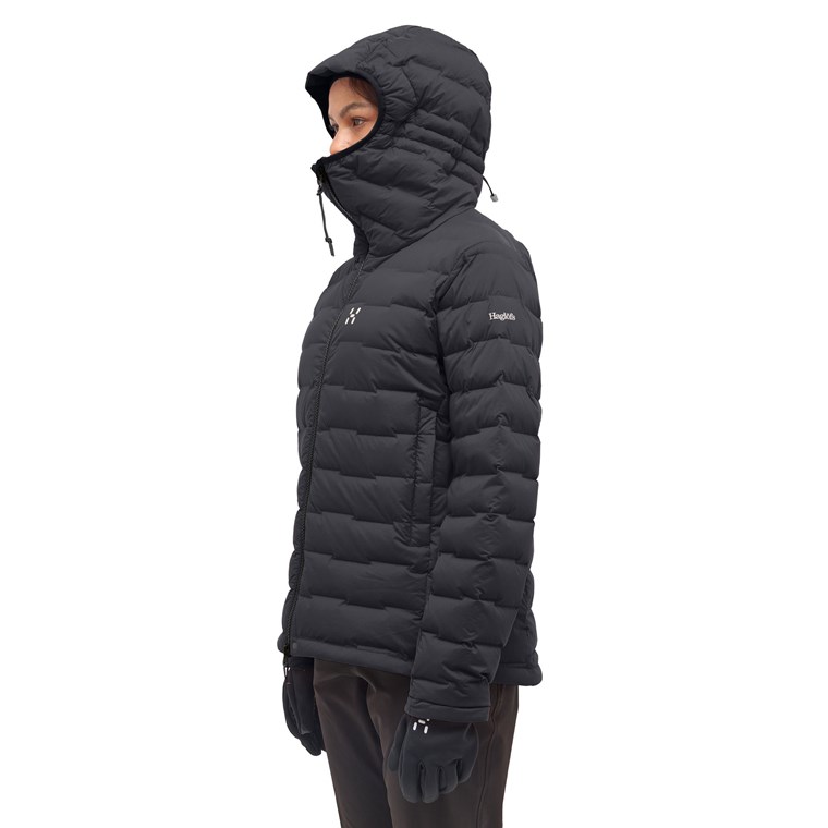 Haglöfs Spitz Down Hood Women True Black