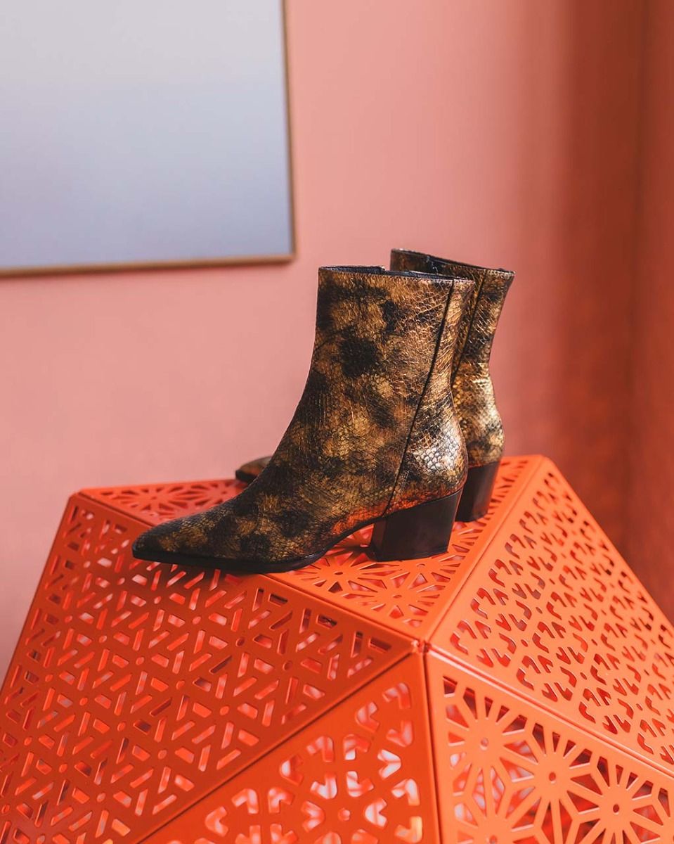 Zinda 3225-S Brons Enkelboots