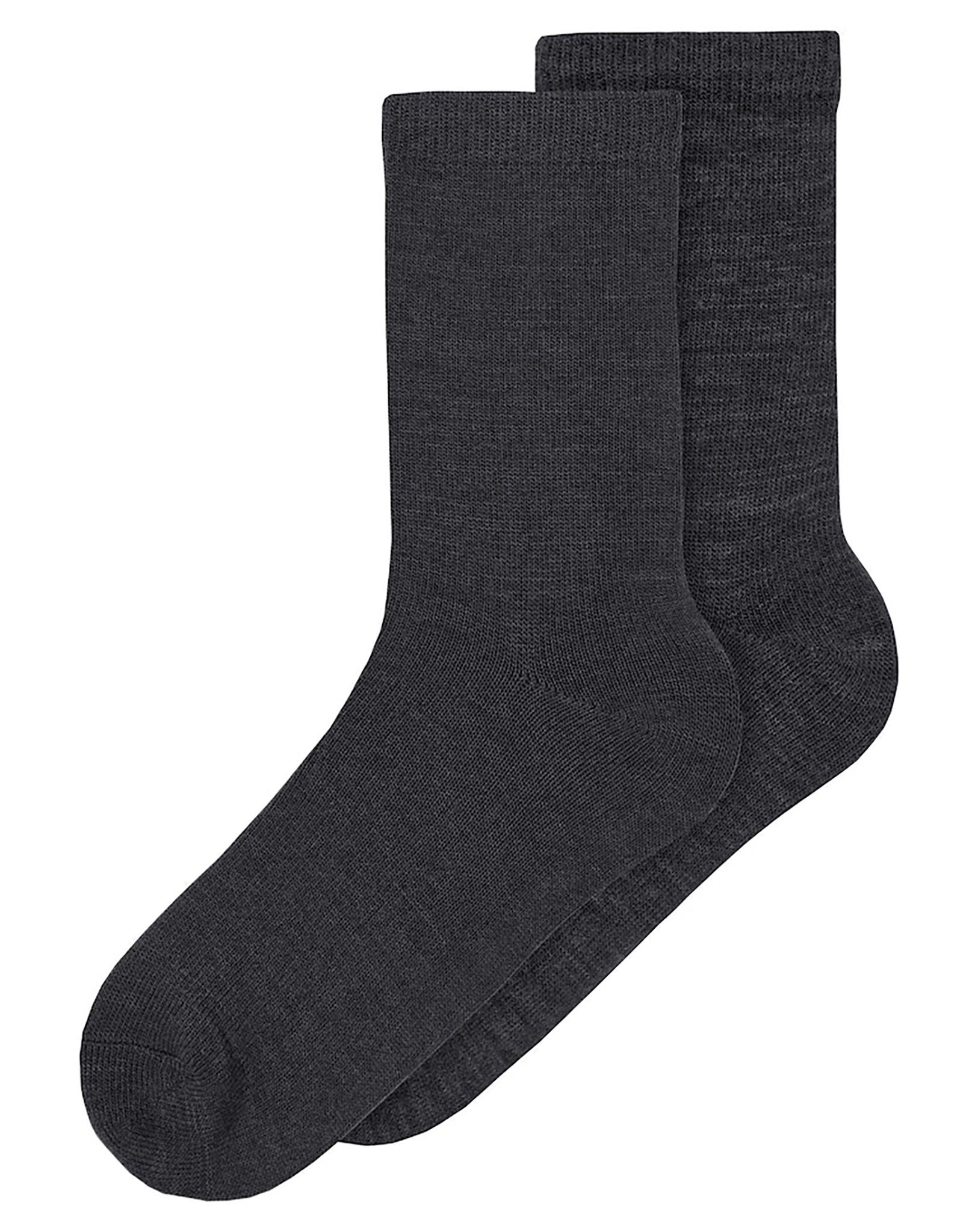 Strümpfe NKMWAK WOOL 2er Pack in dark grey melange