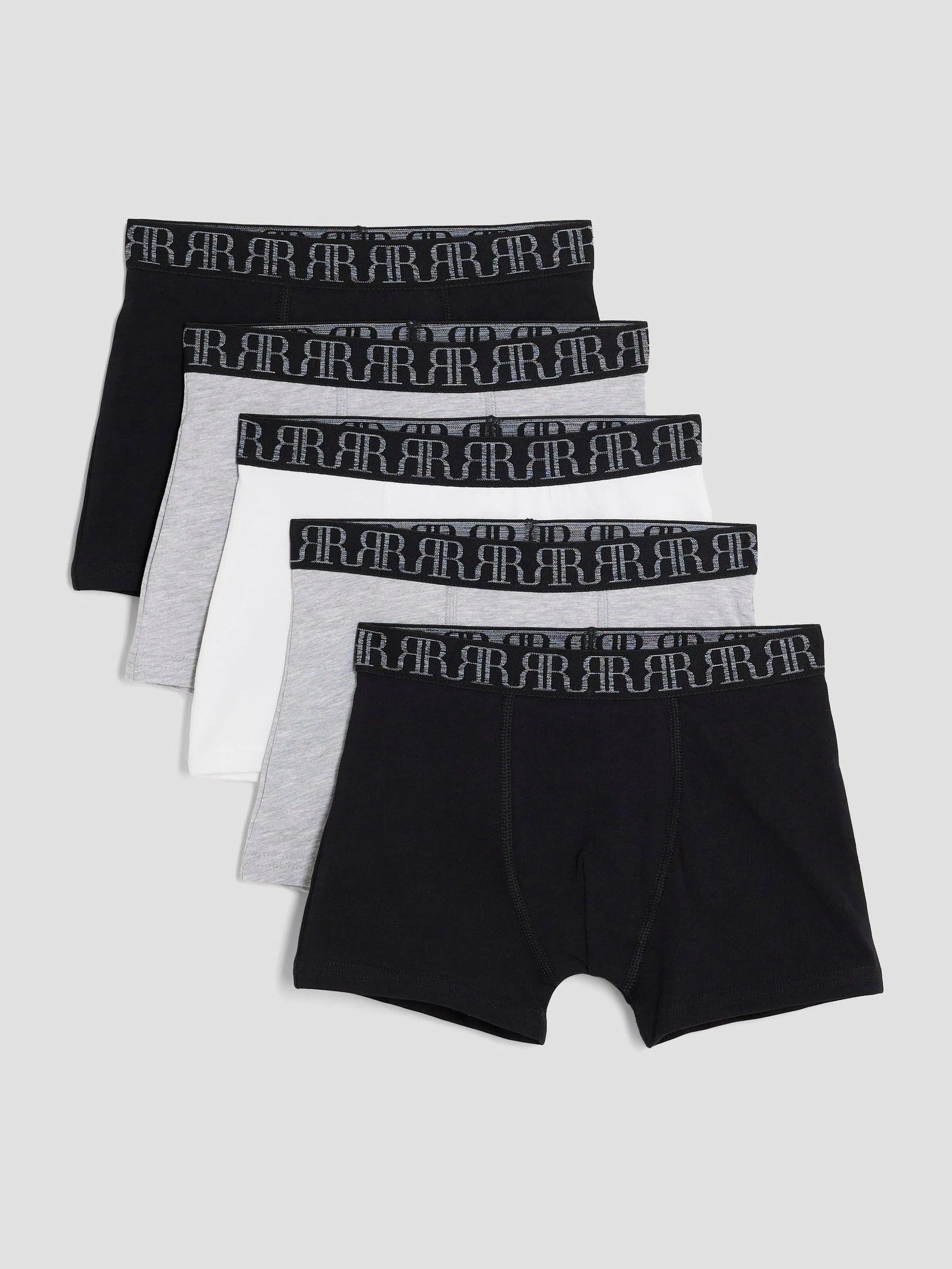 River Island Mono Boxers 5 Pack