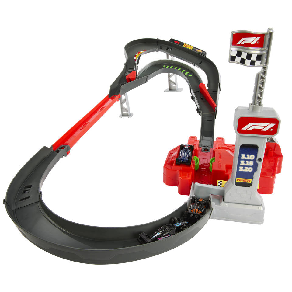 Hot Wheels Racing Fomula 1 sprint- en racecircuit