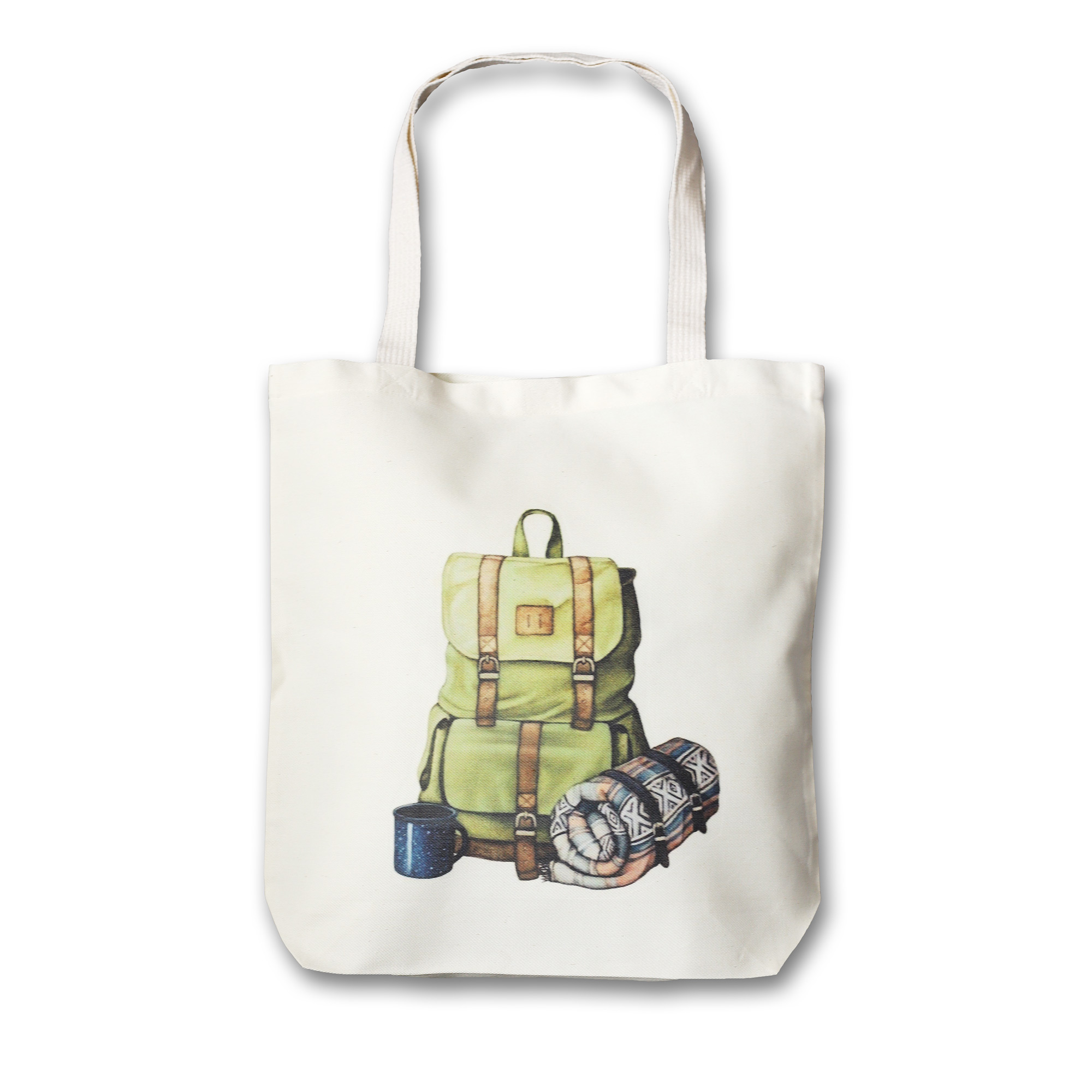 Stoffbeutel 'Travel', weiß, H 40 cm, B 40 cm, L 9 cm günstig bestellen