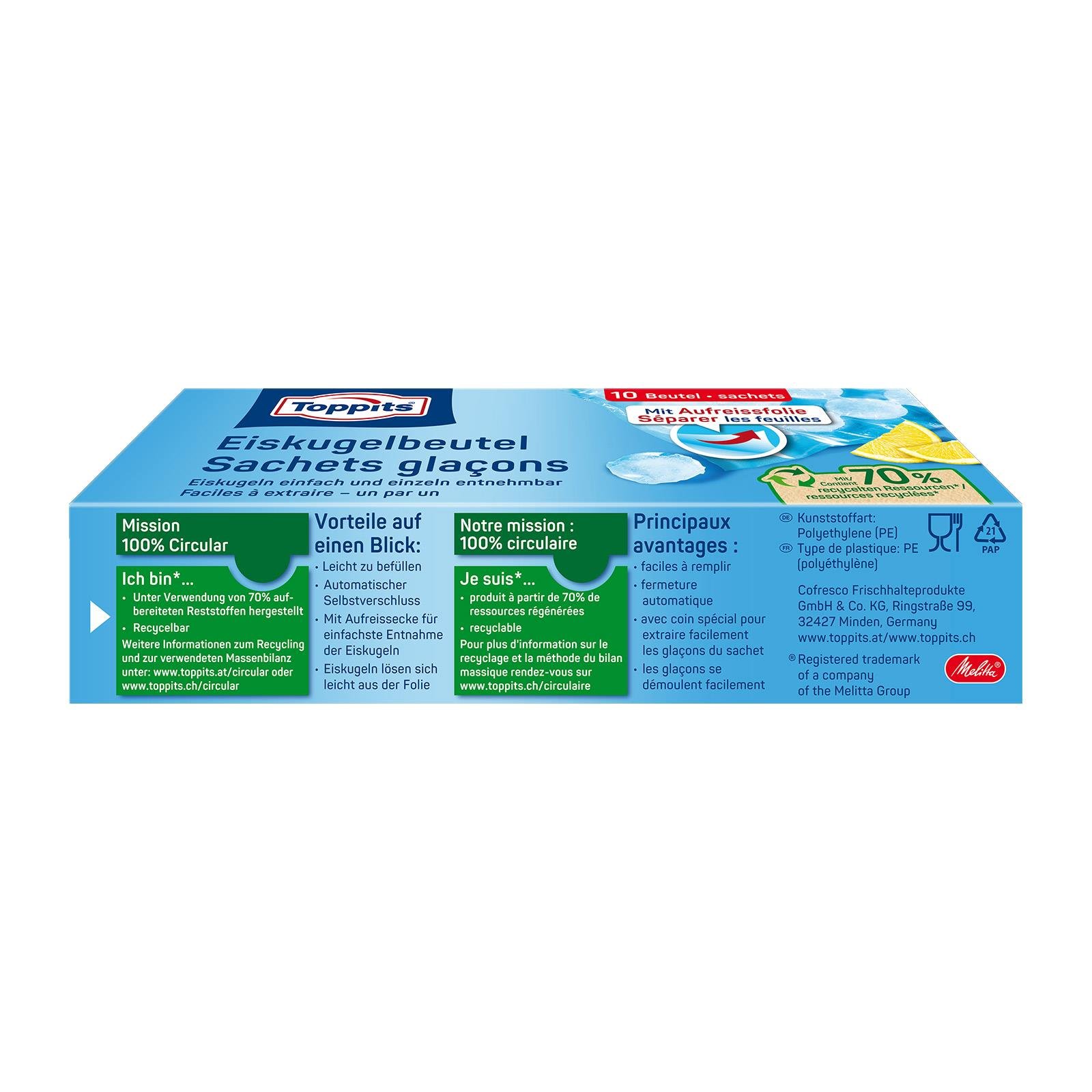 Toppits Eiskugelbeutel
