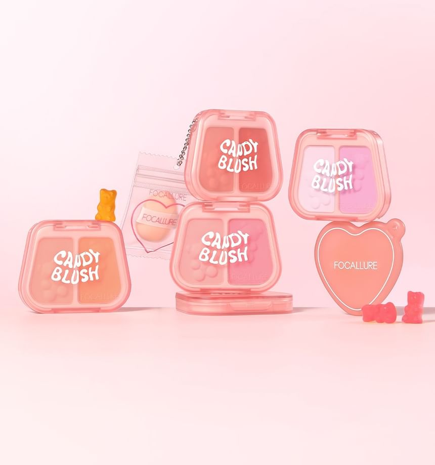 FOCALLURE - Tweekleurige blush (4-5)