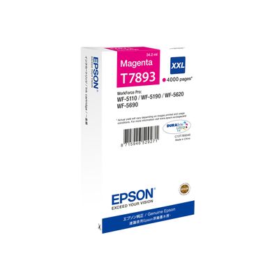 Epson T7893 - magenta - cartouche d'encre originale