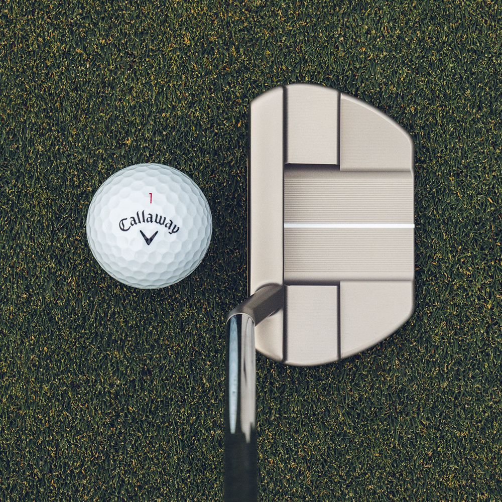 Ai-ONE Milled Three T S Silver Putter