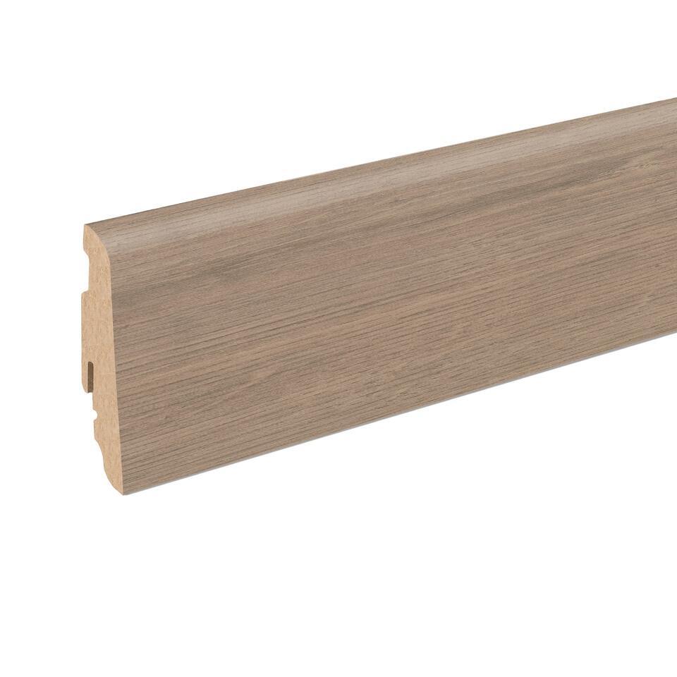 Plint Licht Eiken MDF 6 cm