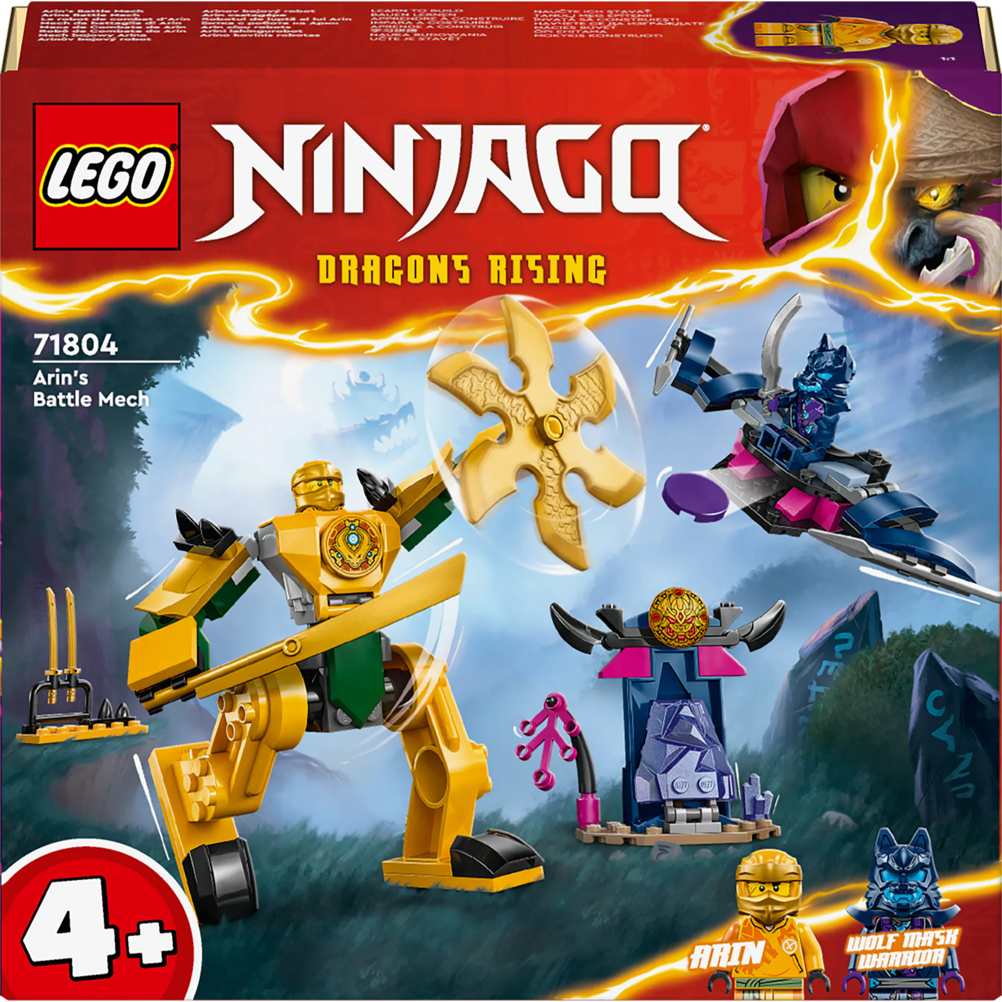 LEGO Konstruktionsspielzeug Ninjago Arins Battle Mech