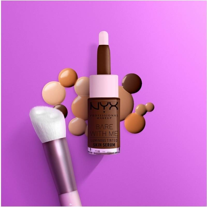 NYX Prof. Makeup Bare With Me Luminous Skin Serum 12,6 ml - Deep