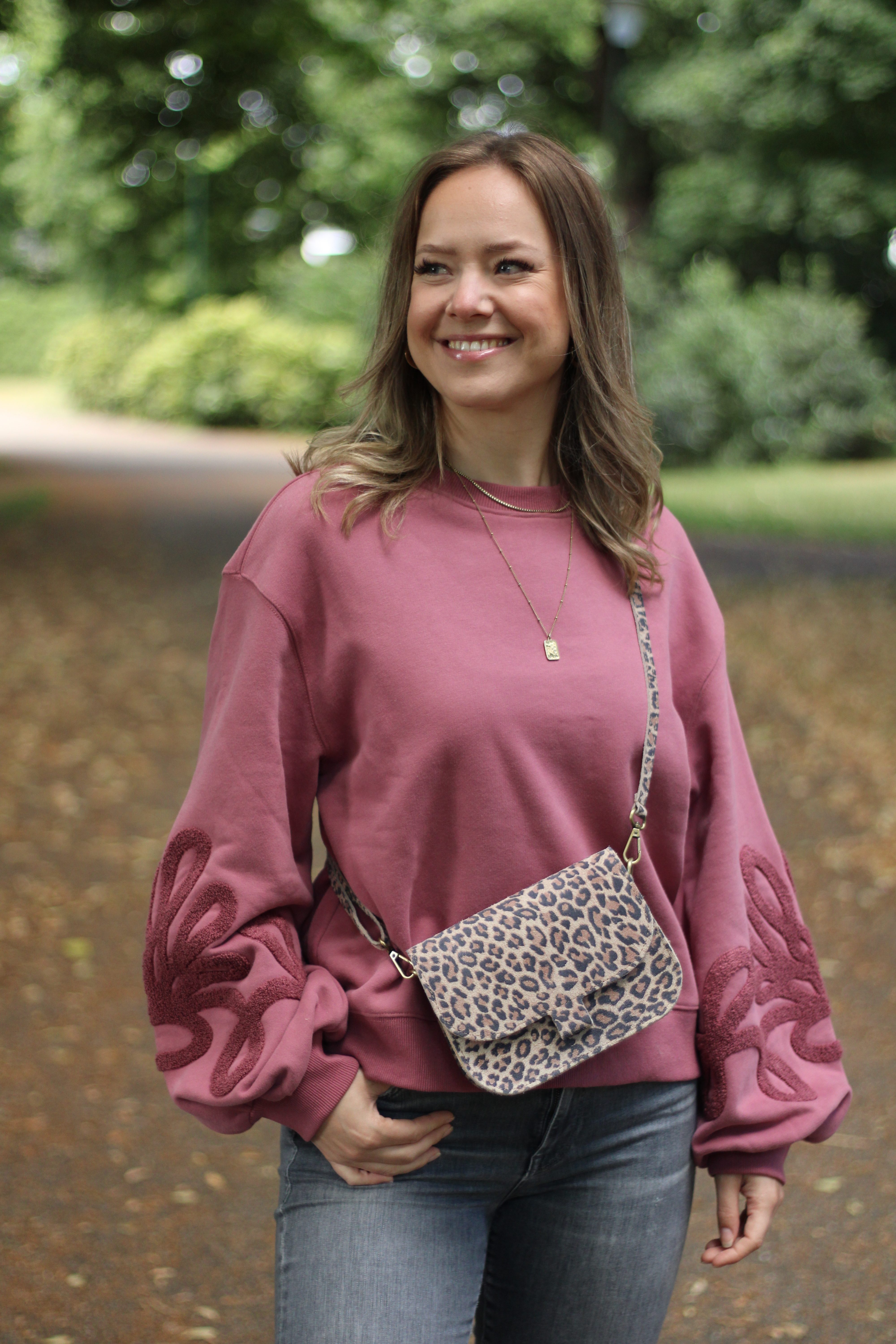 Rino & Pelle - Quincy Sweatshirt With Application - Mauvewood