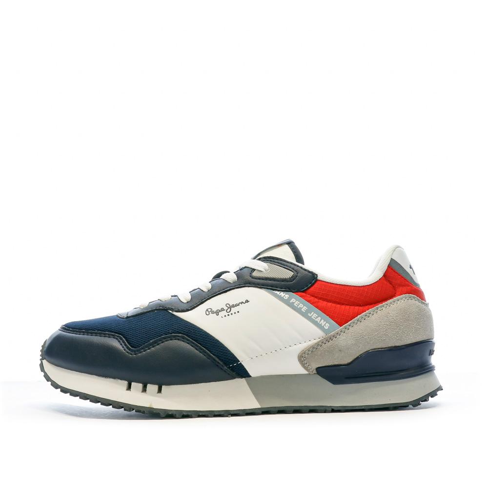 Pepe jeans Baskets Marine/Blanc Homme Pepe jeans London One Road