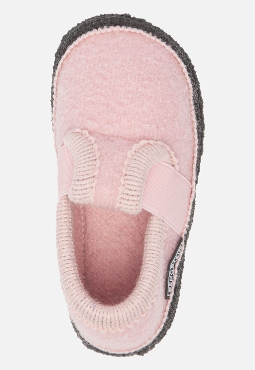Bergstein Pantoffels roze Textiel