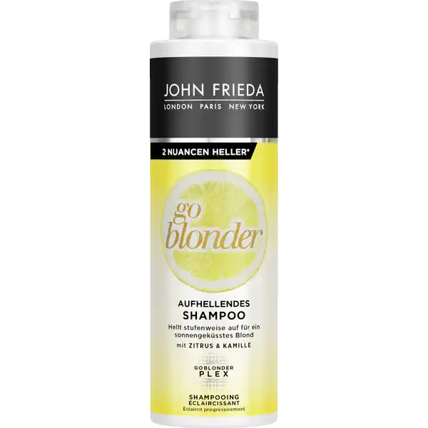 go blonder aufhellendes Shampoo