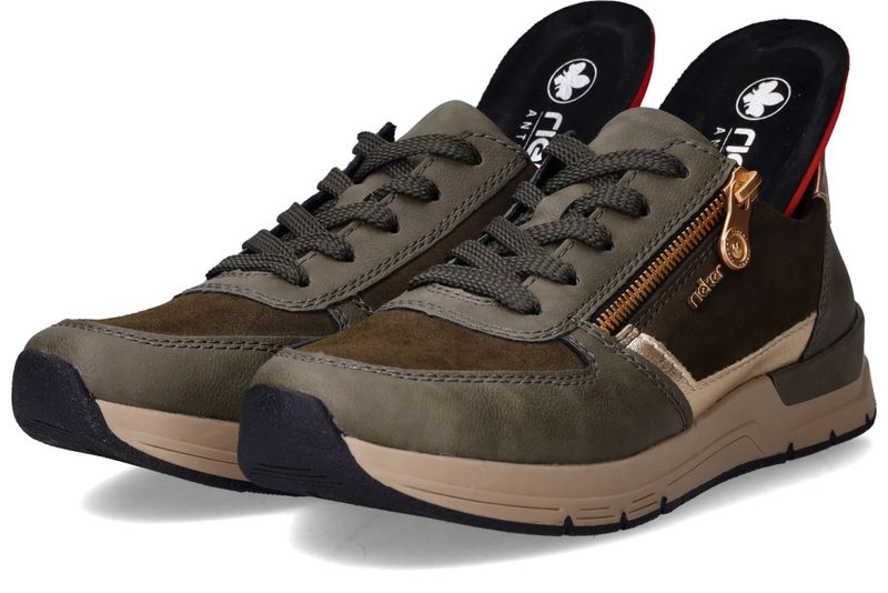 Rieker Sneakers Groen Dames