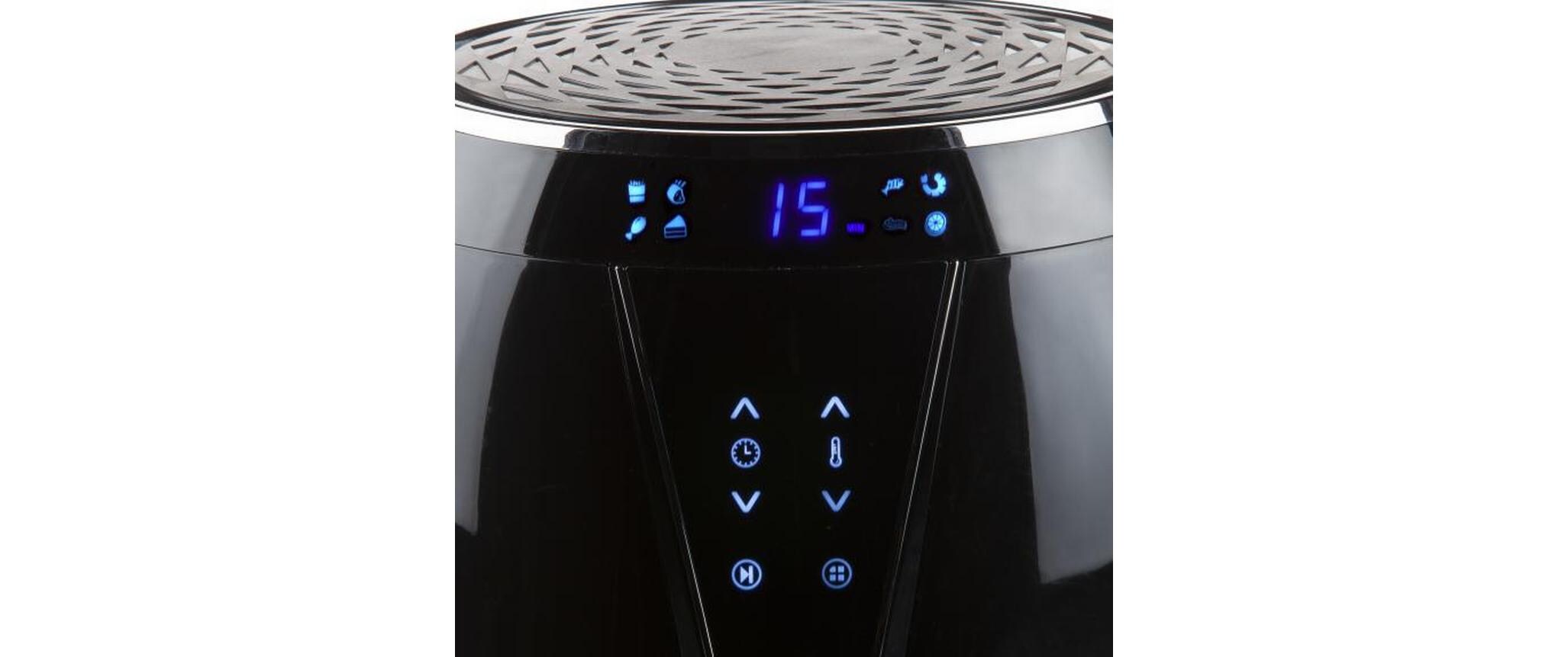 Heissluft-Fritteuse DO532FR 4 l, Schwarz<br>Fritteuse